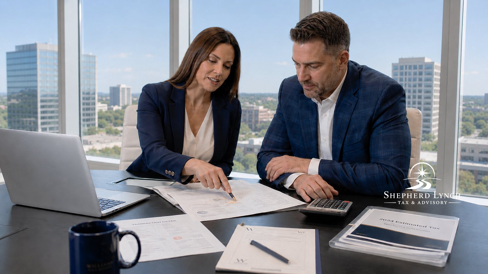 Client consultation with Shepherd Lynch advisor